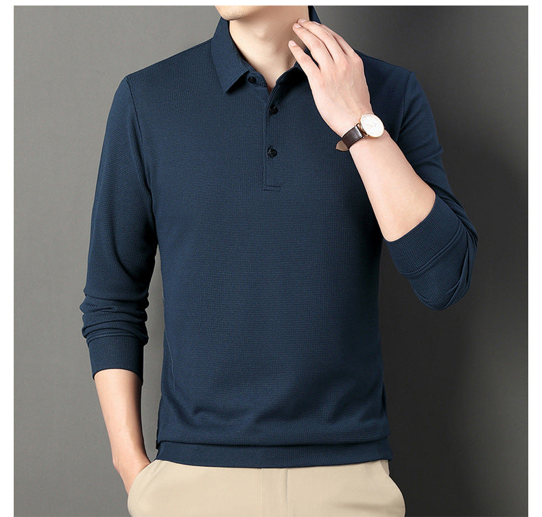 Polo Long-sleeved Casual Shirt