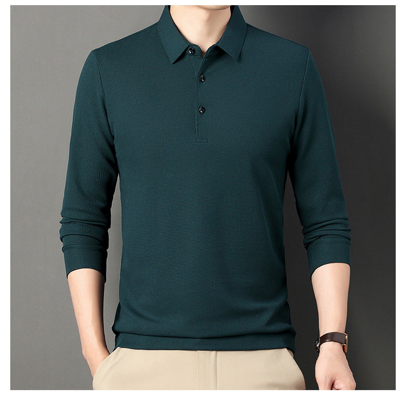 Polo Long-sleeved Casual Shirt