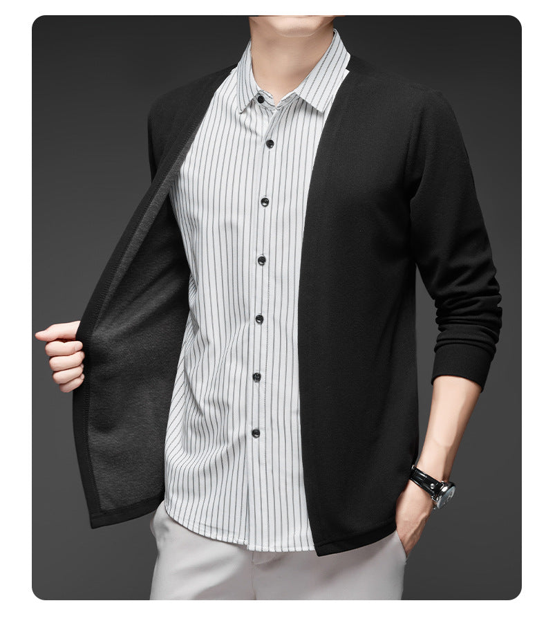 Fashion long-sleeved shirt set