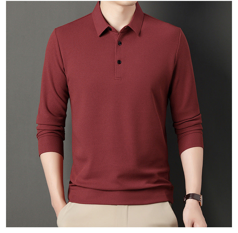 Polo Long-sleeved Casual Shirt