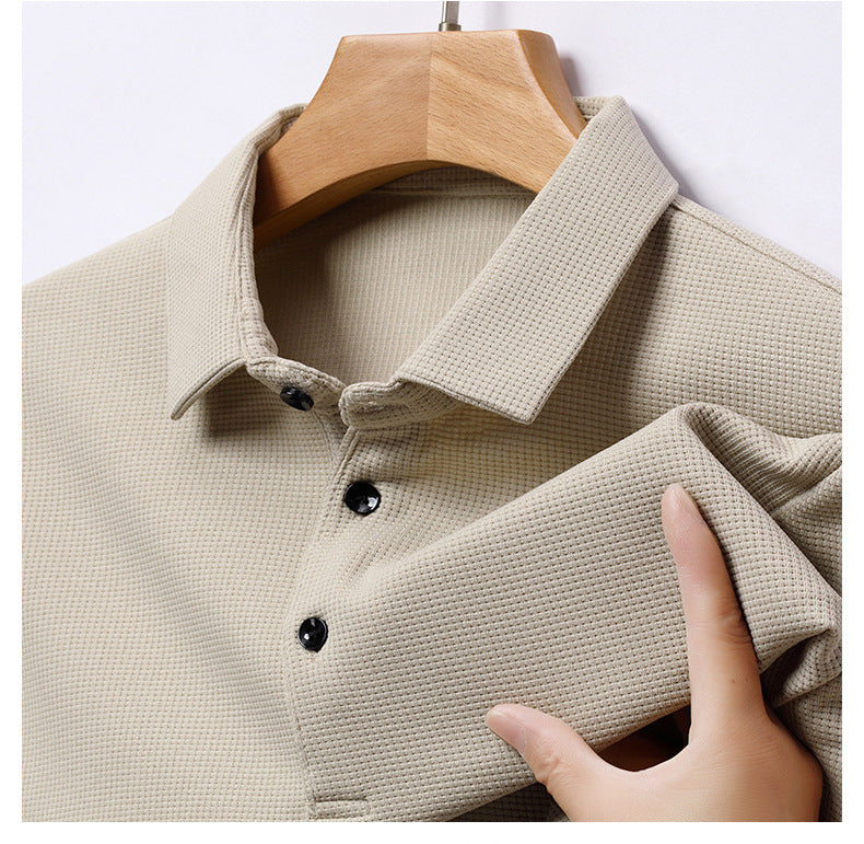 Polo Long-sleeved Casual Shirt