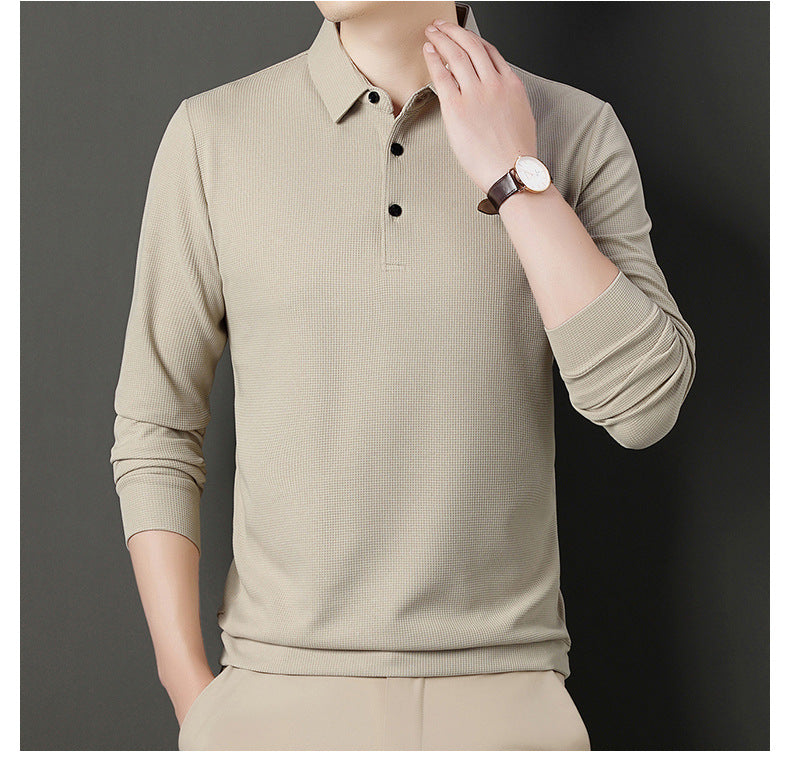 Polo Long-sleeved Casual Shirt