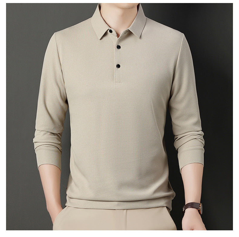 Polo Long-sleeved Casual Shirt