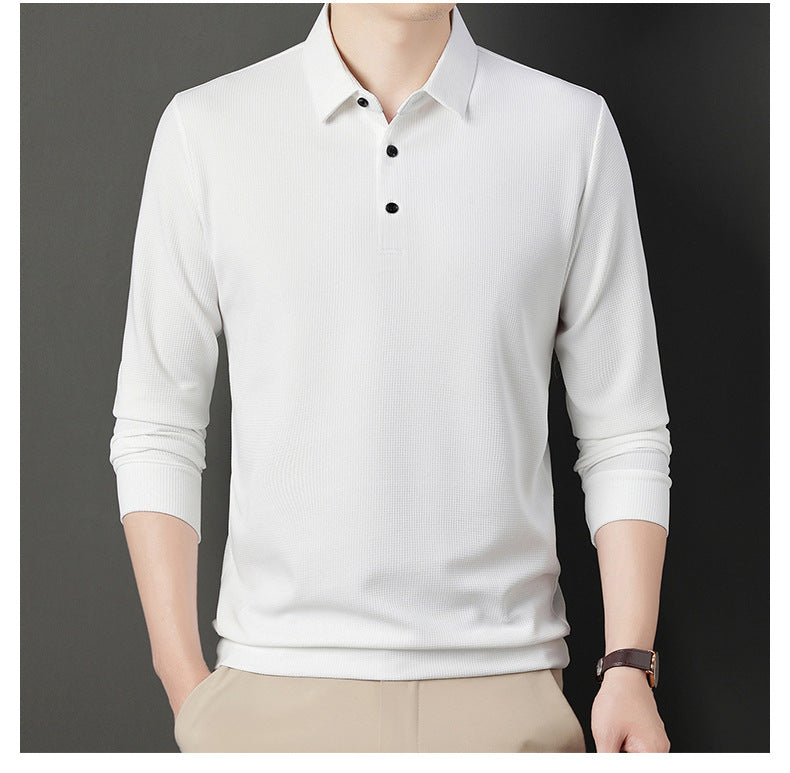 Polo Long-sleeved Casual Shirt